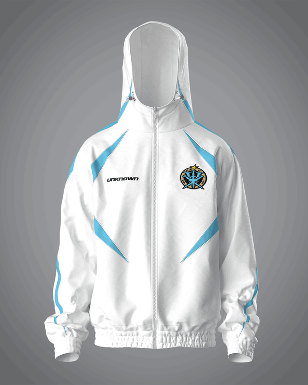 VRUNK X UNKNOWN - TRACK TOP WHITE VRUNK