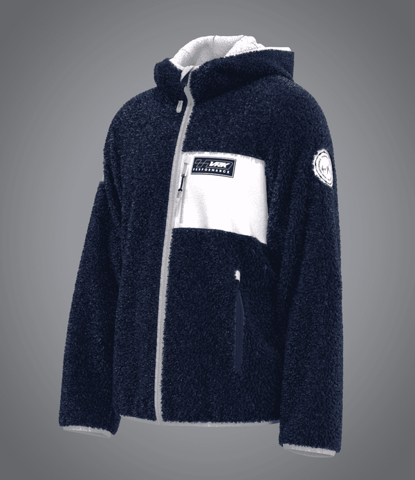 Veste Sherpa Blue Grey VRUNK