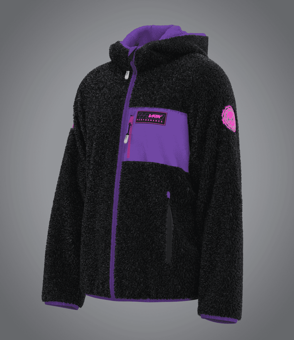 Veste Sherpa Black Purple VRUNK