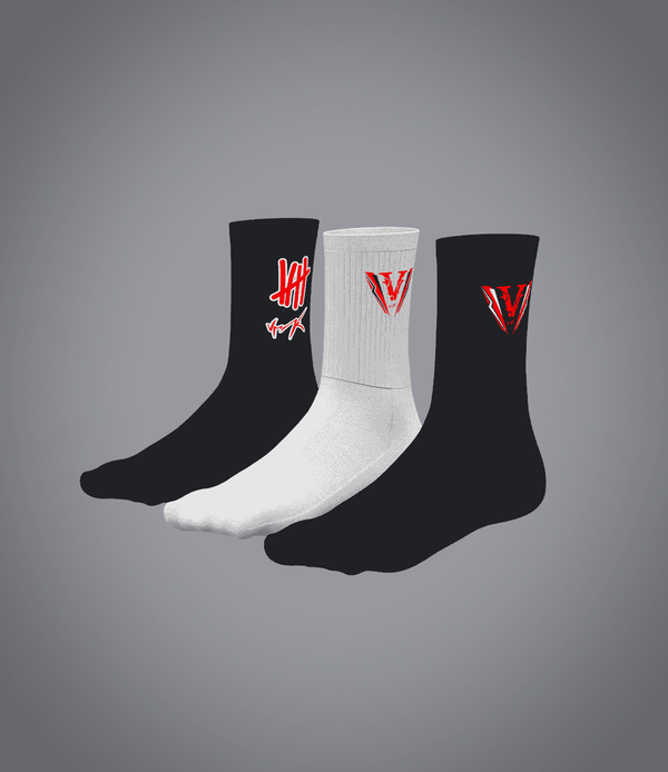 Pack chaussettes Trace Rouge VRUNK