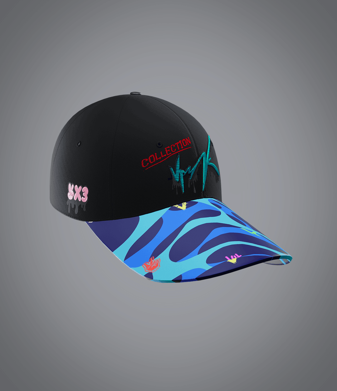 Casquette Aqua VRUNK