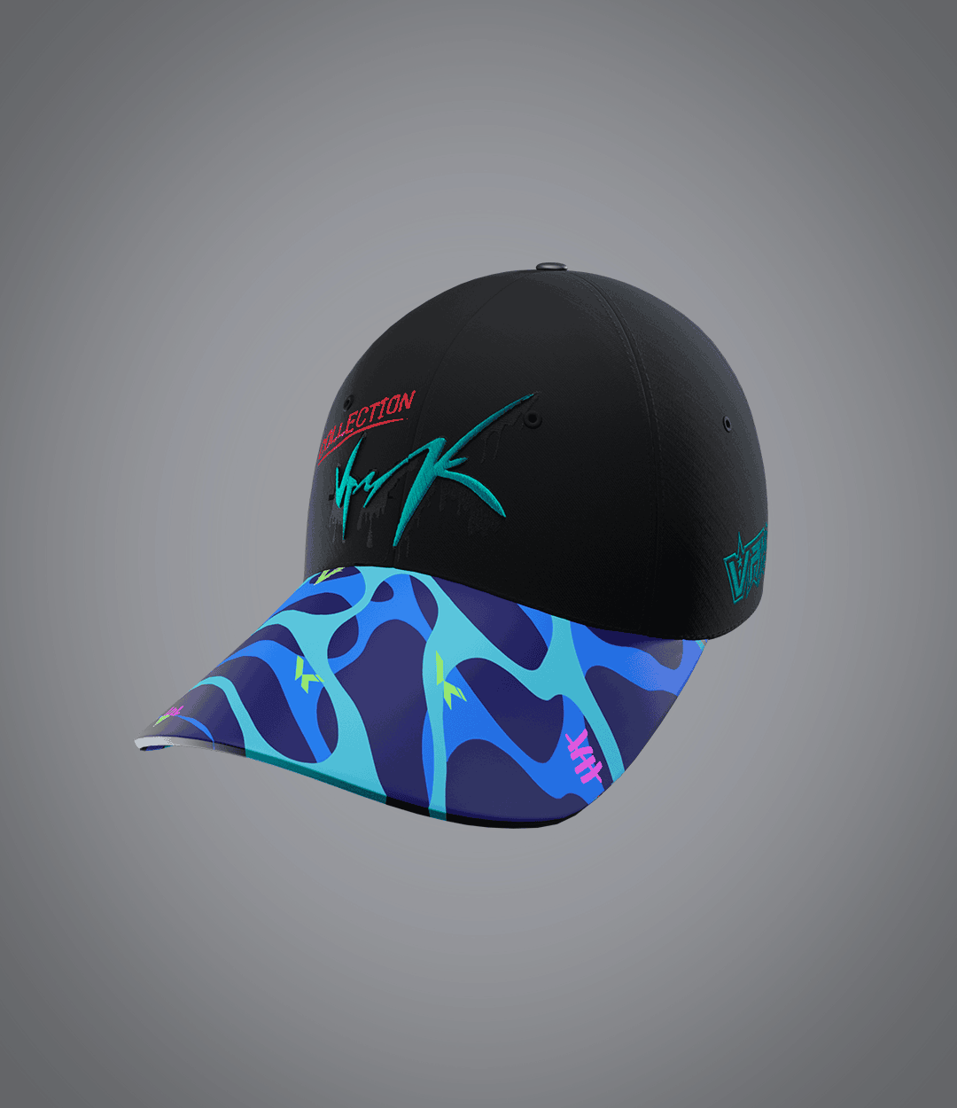 Casquette Aqua VRUNK