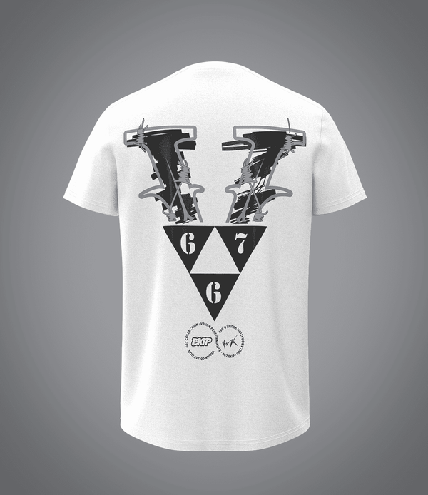 T-shirt blanc VRUNK X 667 VRUNK