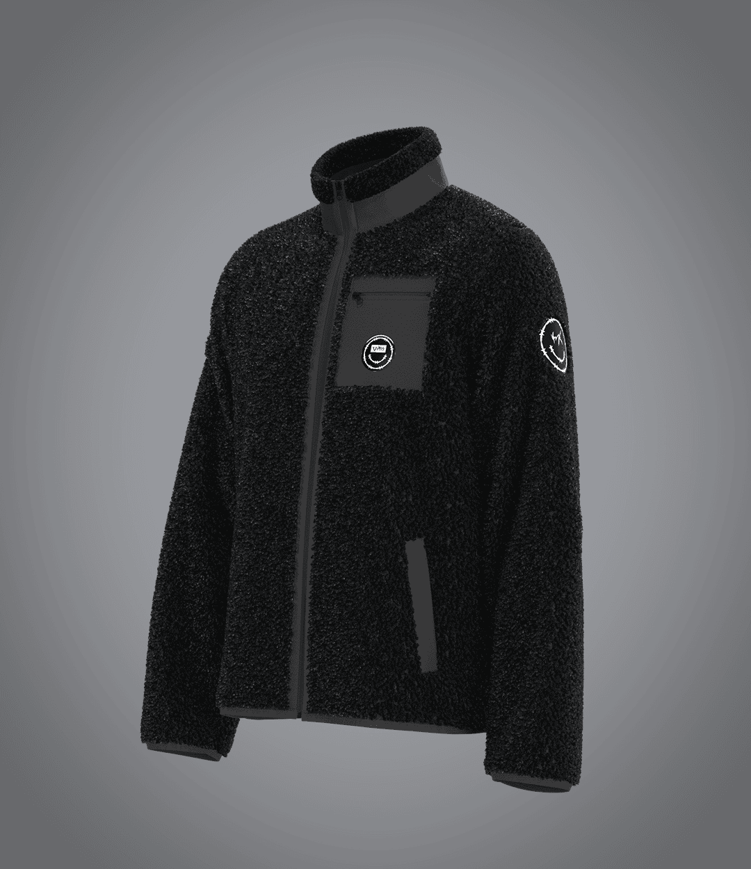 Veste Sherpa Zebra VRUNK