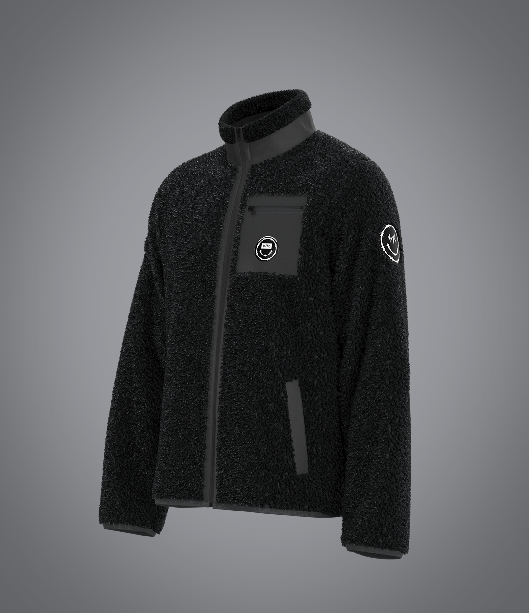 Veste Sherpa Zebra