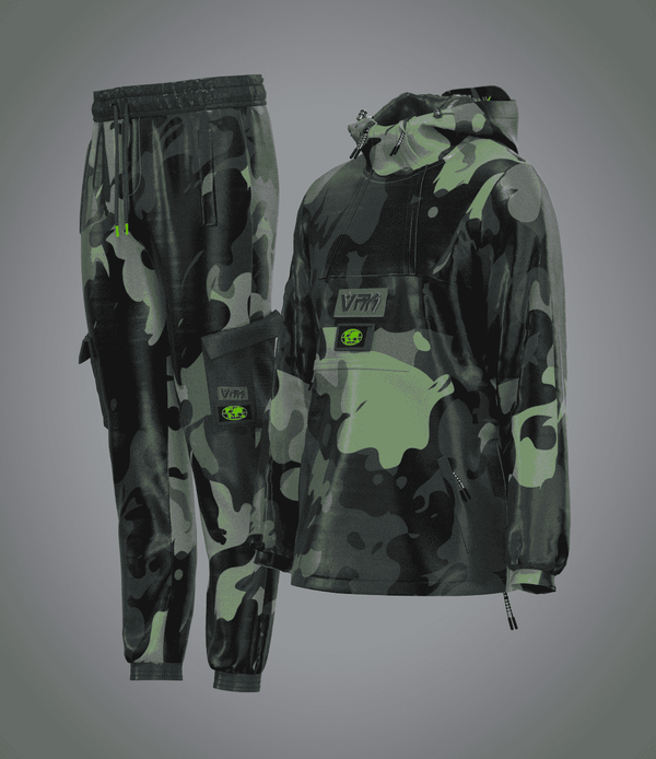 Ensemble Camouflage Kaki VRUNK
