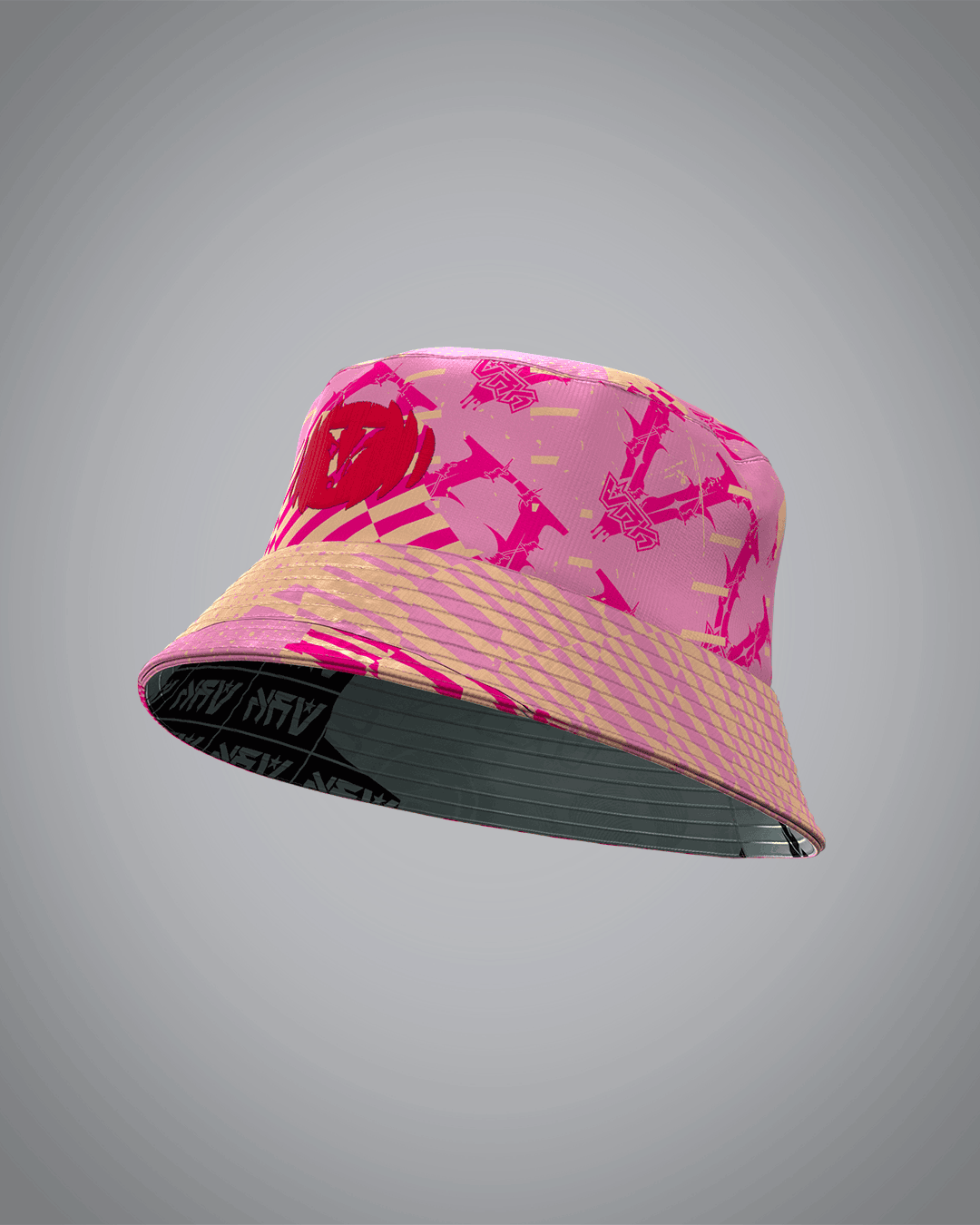 Bob Double face Pink Forest VRUNK