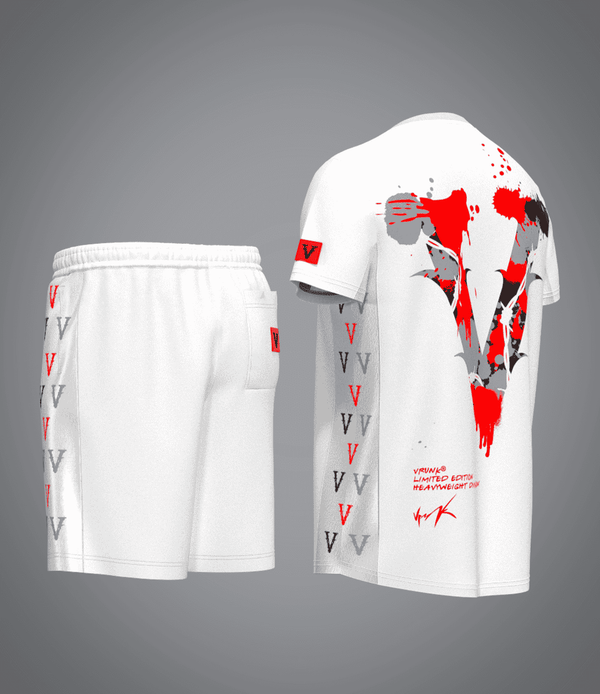 Ensemble Red Scarface Blanc VRUNK