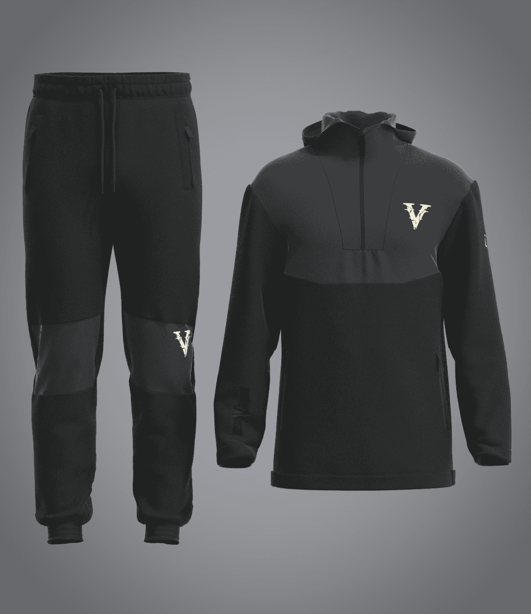 Survêtement Polaire 2.0 Full Black VRUNK