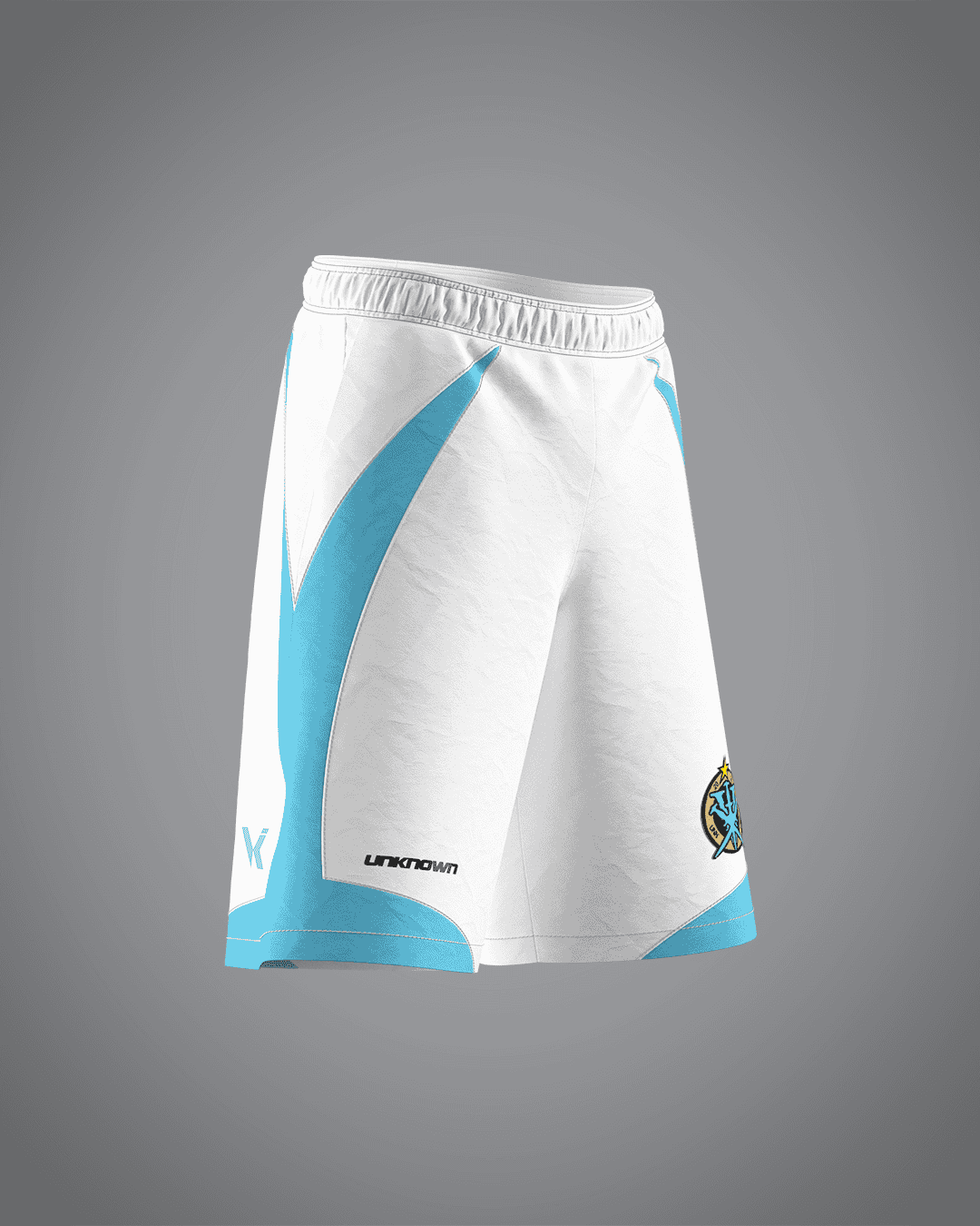VRUNK X UNKNOWN - TRACK SHORT WHITE VRUNK