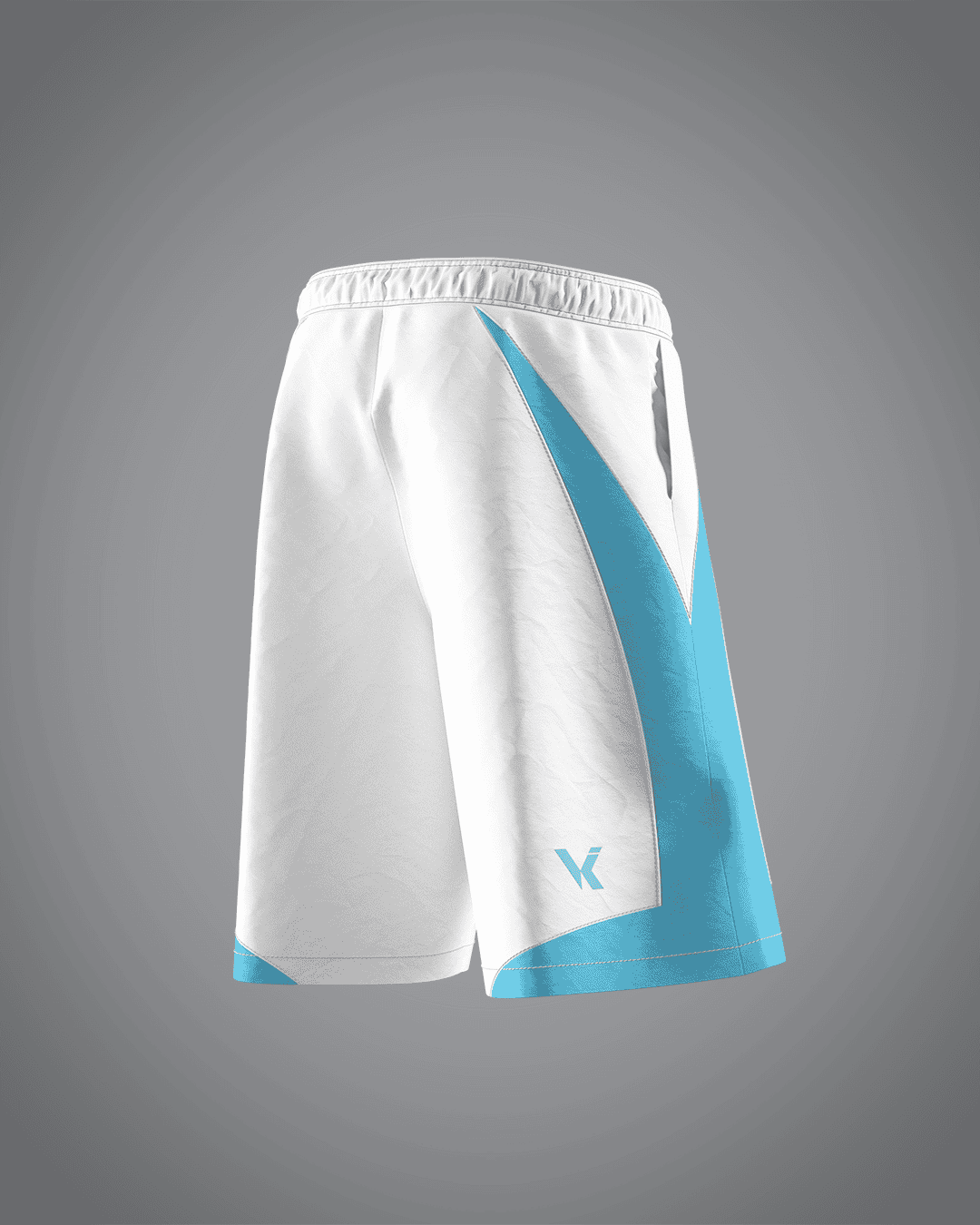 VRUNK X UNKNOWN - TRACK SHORT WHITE VRUNK