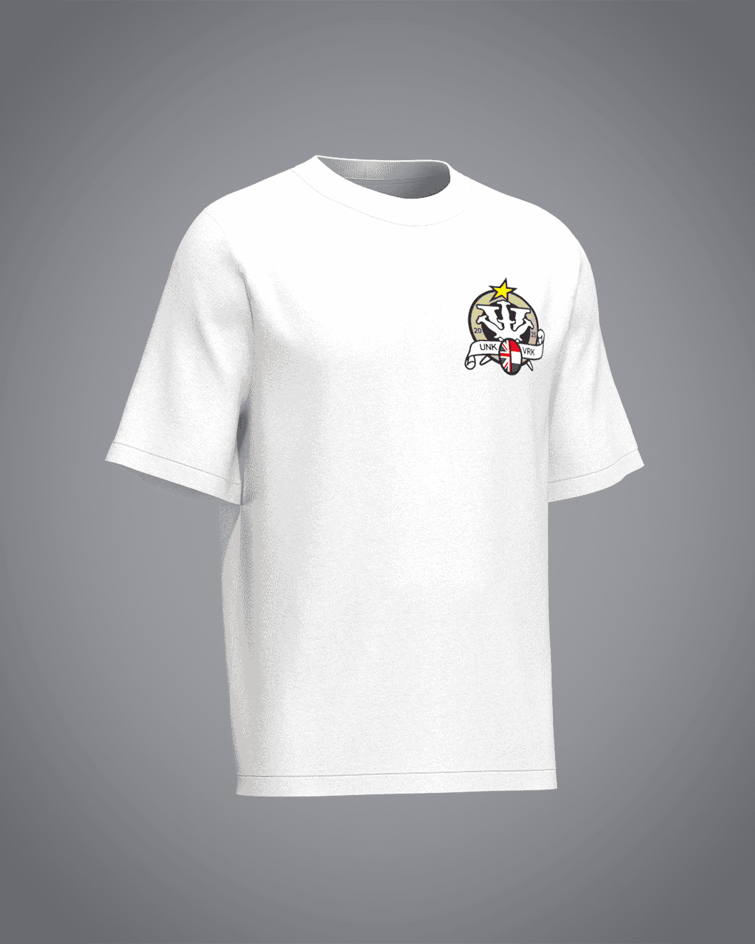 VRUNK X UNKNOWN - WHITE TEE VRUNK