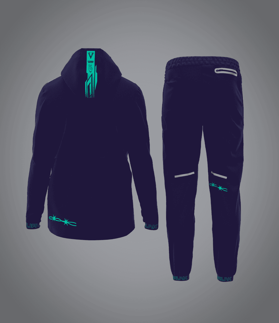 Survêtement Second Skin Océan Blue VRUNK