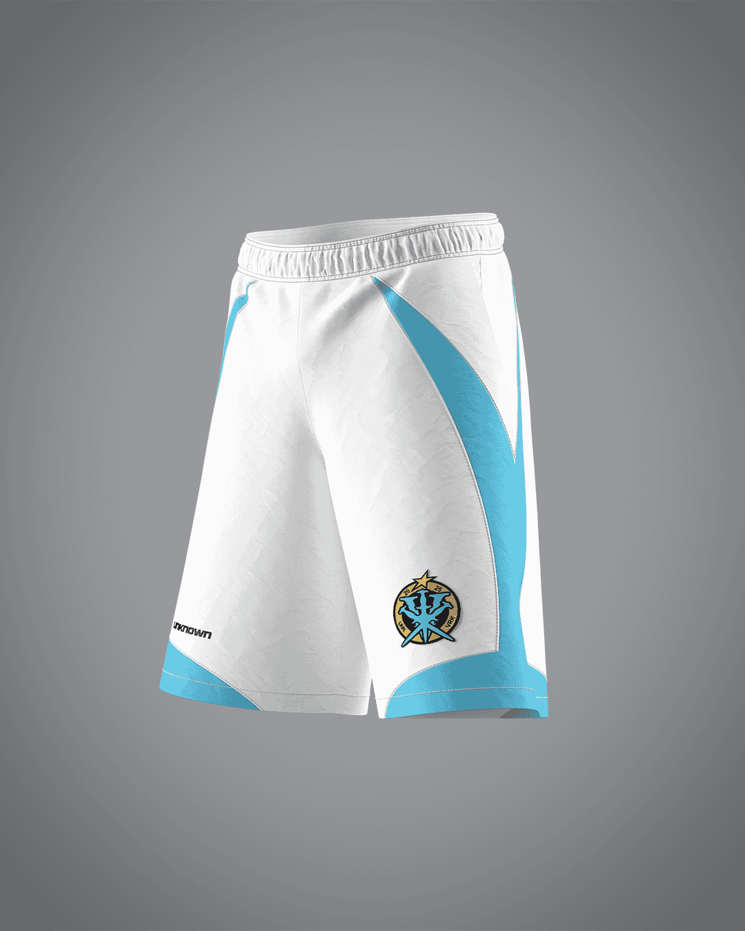 VRUNK X UNKNOWN - TRACK SHORT WHITE VRUNK