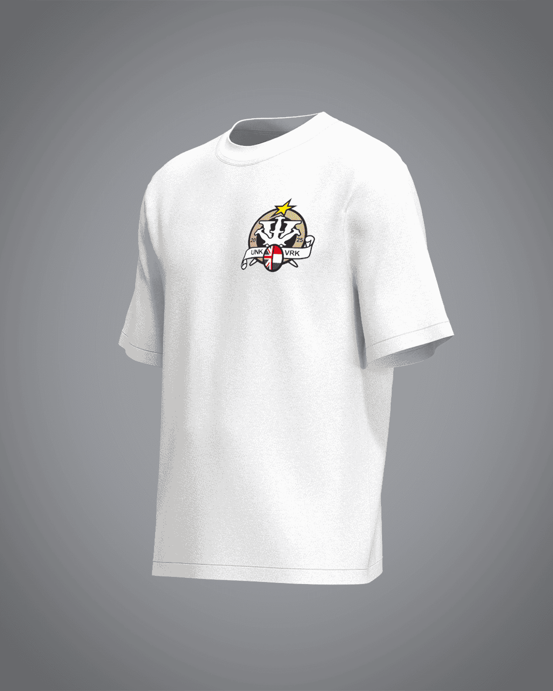VRUNK X UNKNOWN - WHITE TEE VRUNK