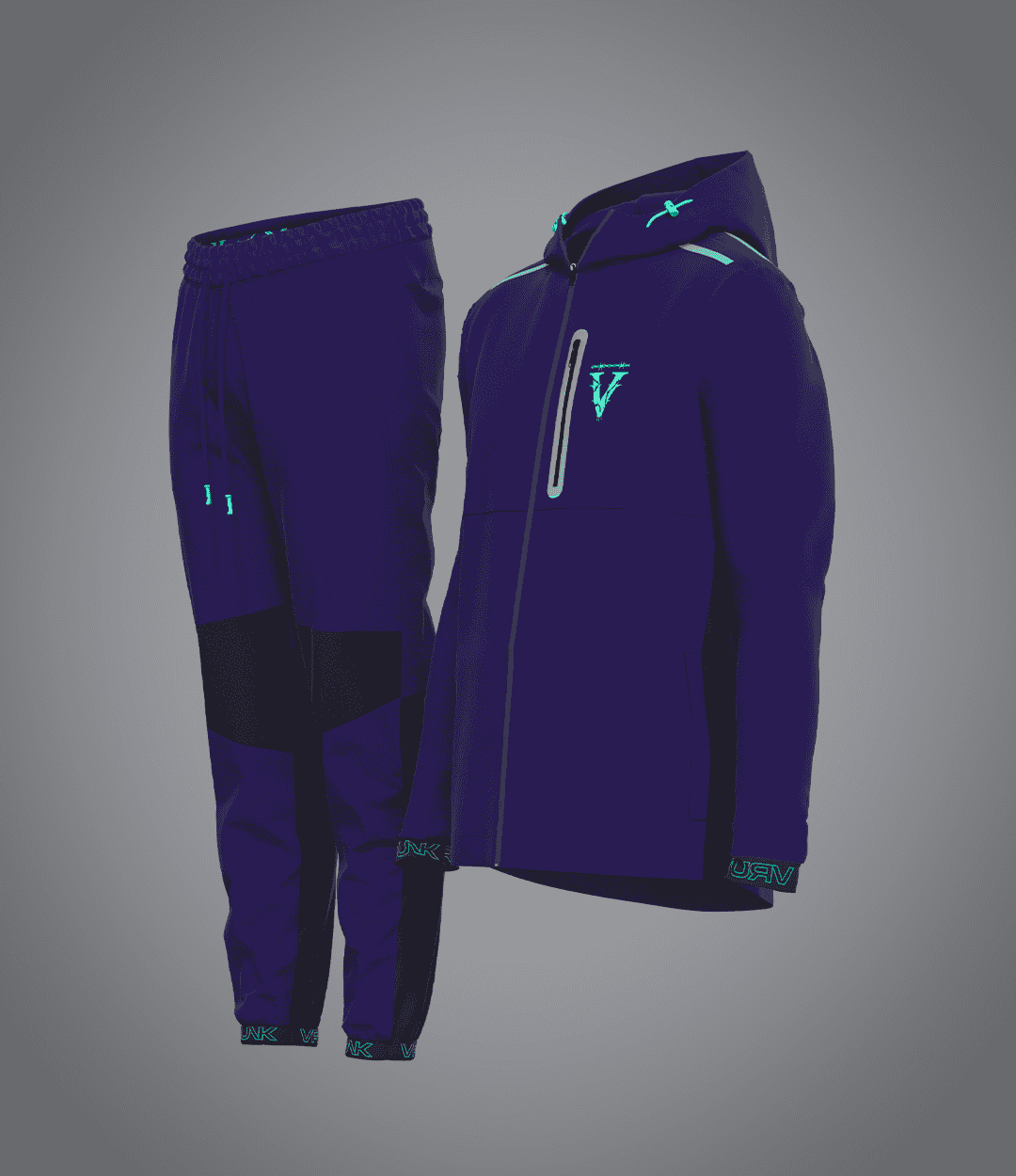 Survêtement Second Skin Océan Blue VRUNK
