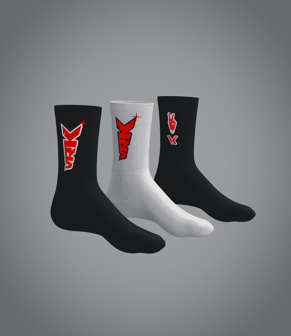 Pack chaussettes Fingers Rouge VRUNK