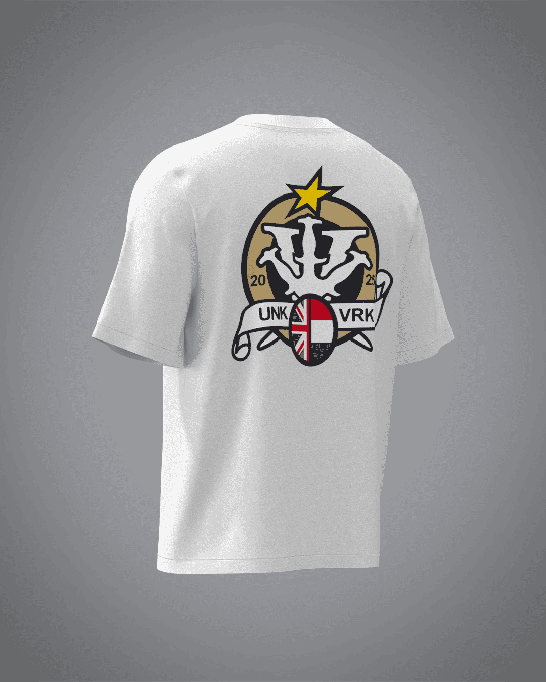 VRUNK X UNKNOWN - WHITE TEE VRUNK