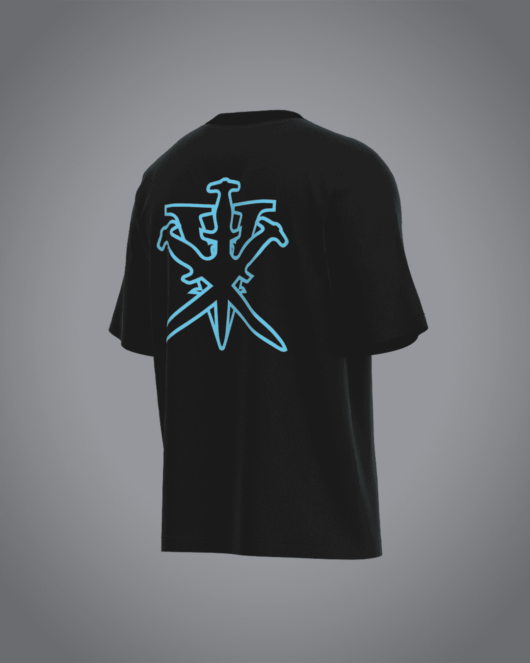 VRUNK X UNKNOWN - BLACK TEE VRUNK