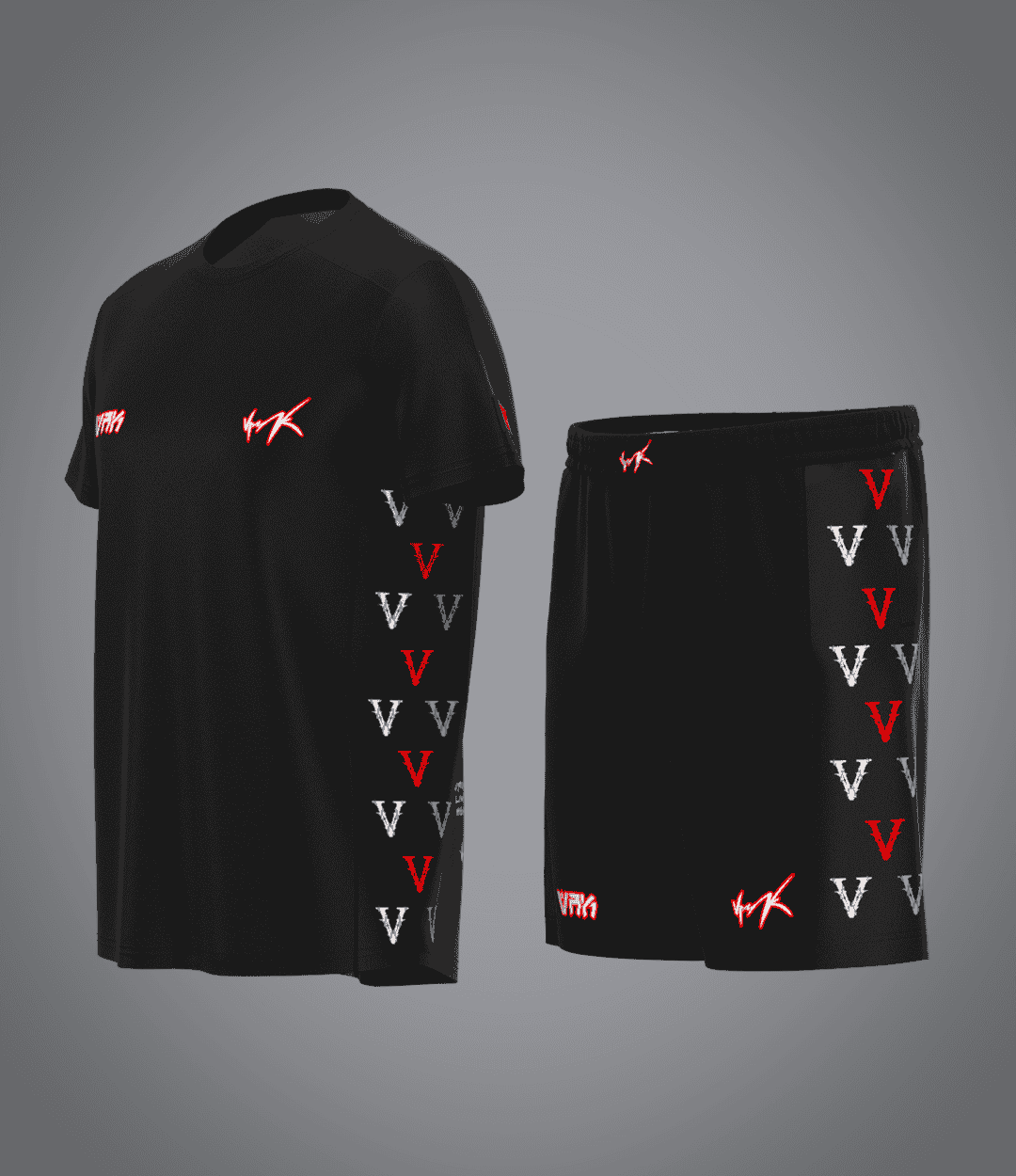 Ensemble Red Scarface Noir VRUNK