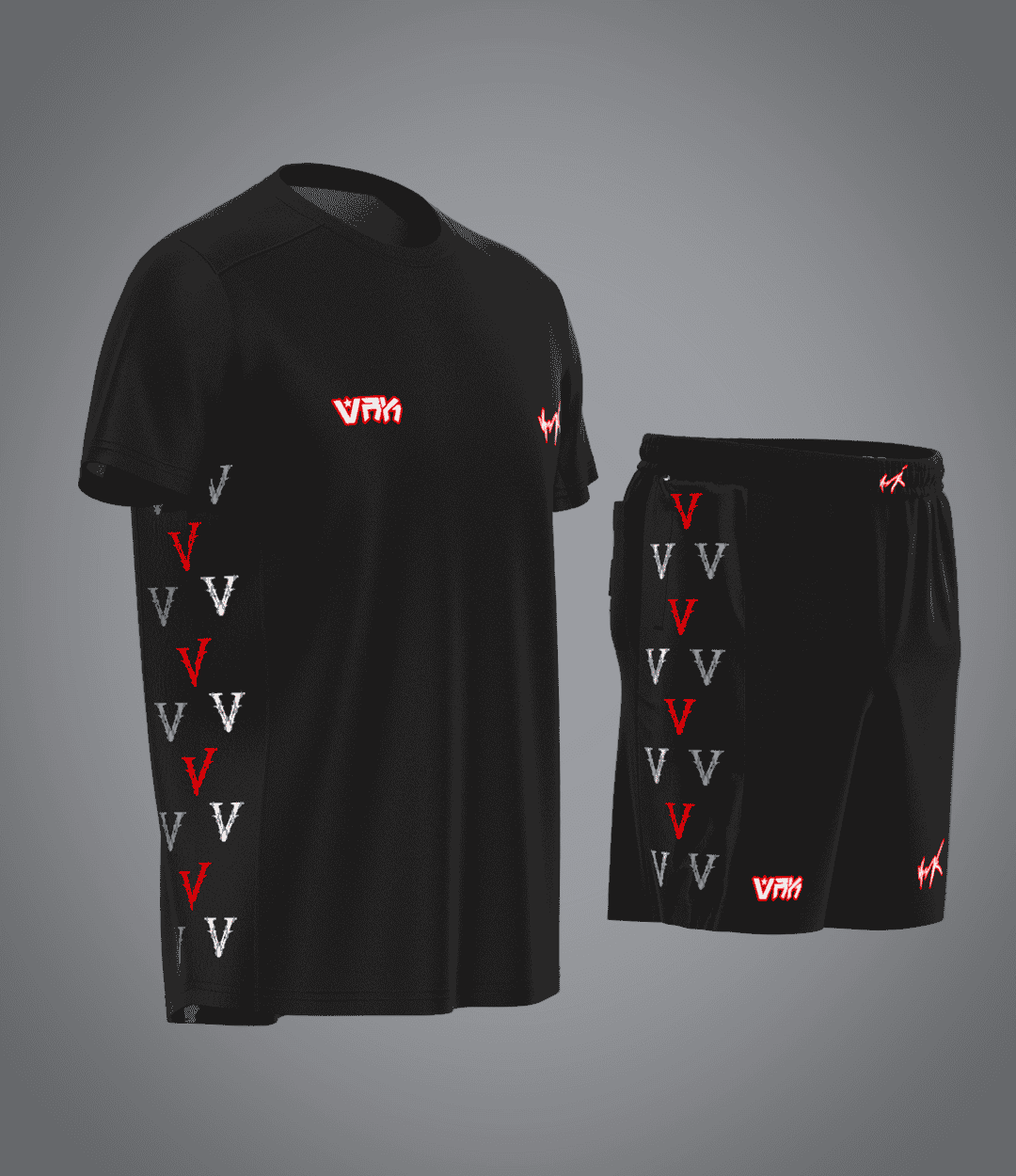 Ensemble Red Scarface Noir VRUNK