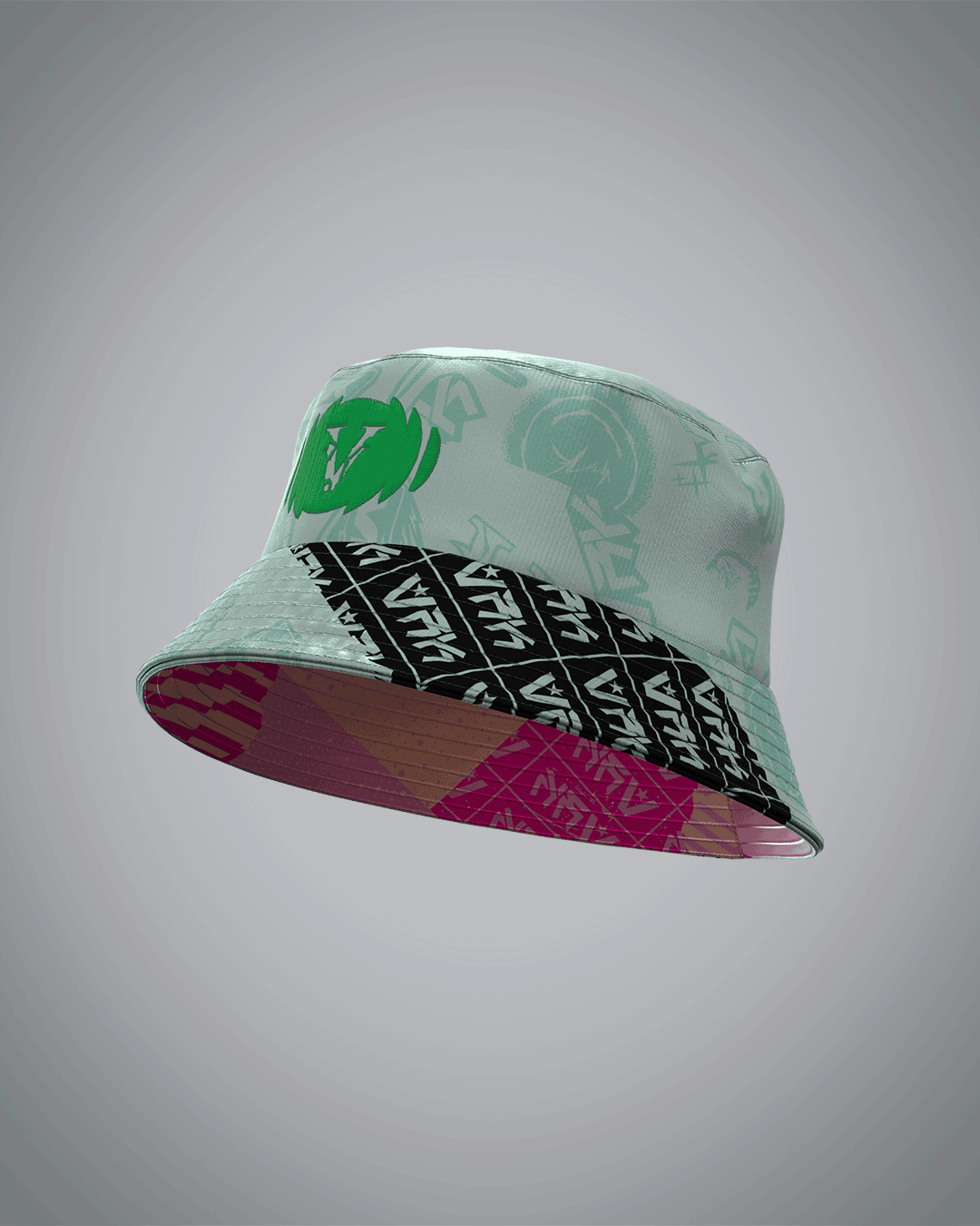 Bob Double face Pink Forest VRUNK