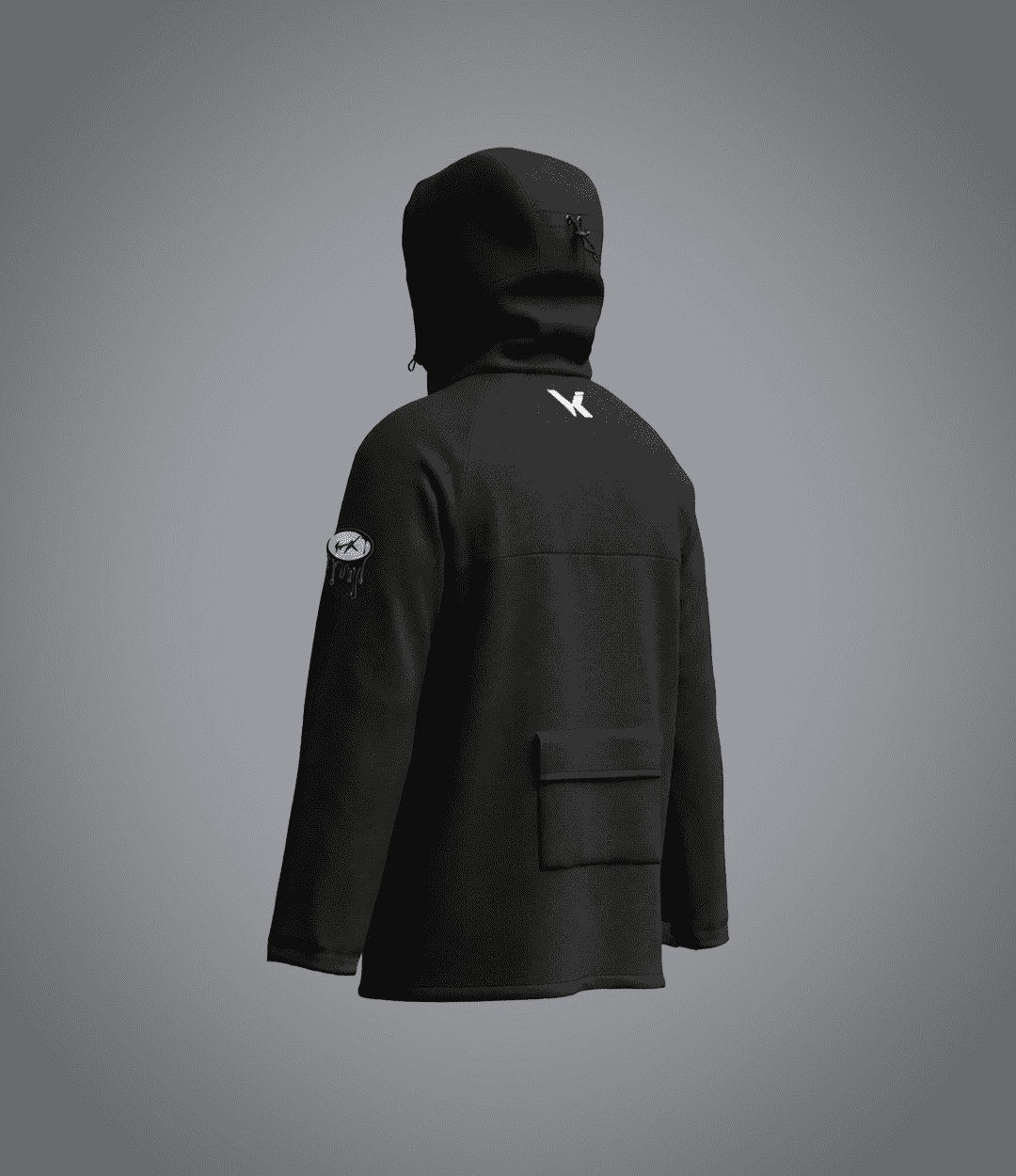 Veste Water Effect Black VRUNK