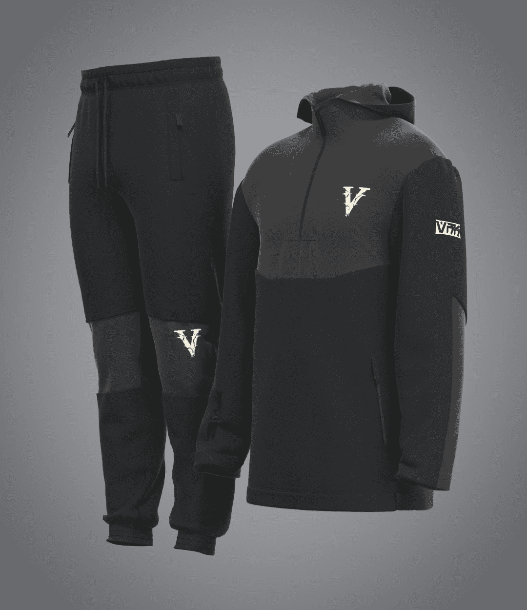 Survêtement Polaire 2.0 Full Black VRUNK