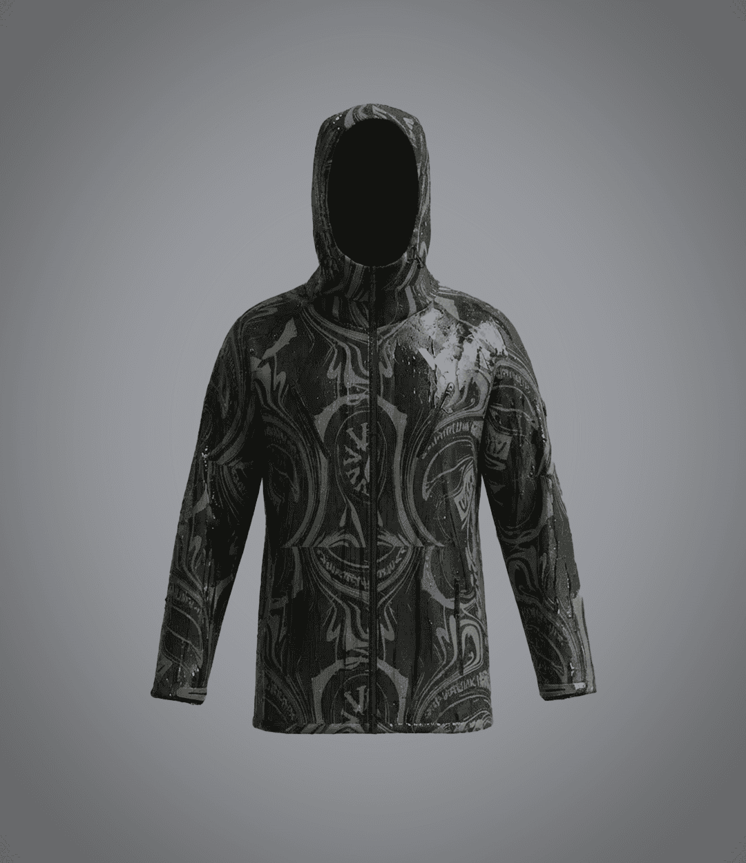Veste Water Effect Black VRUNK