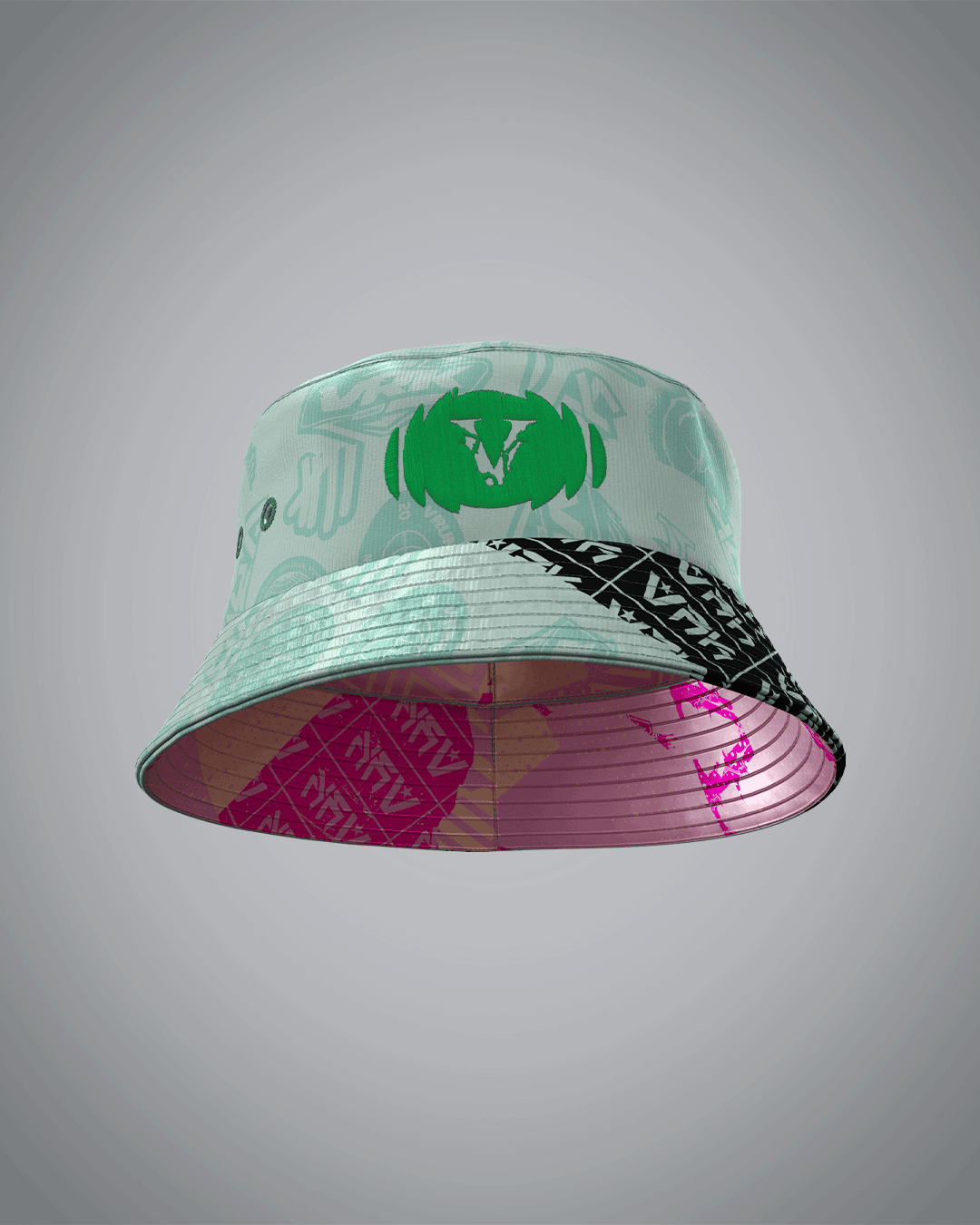 Bob Double face Pink Forest VRUNK