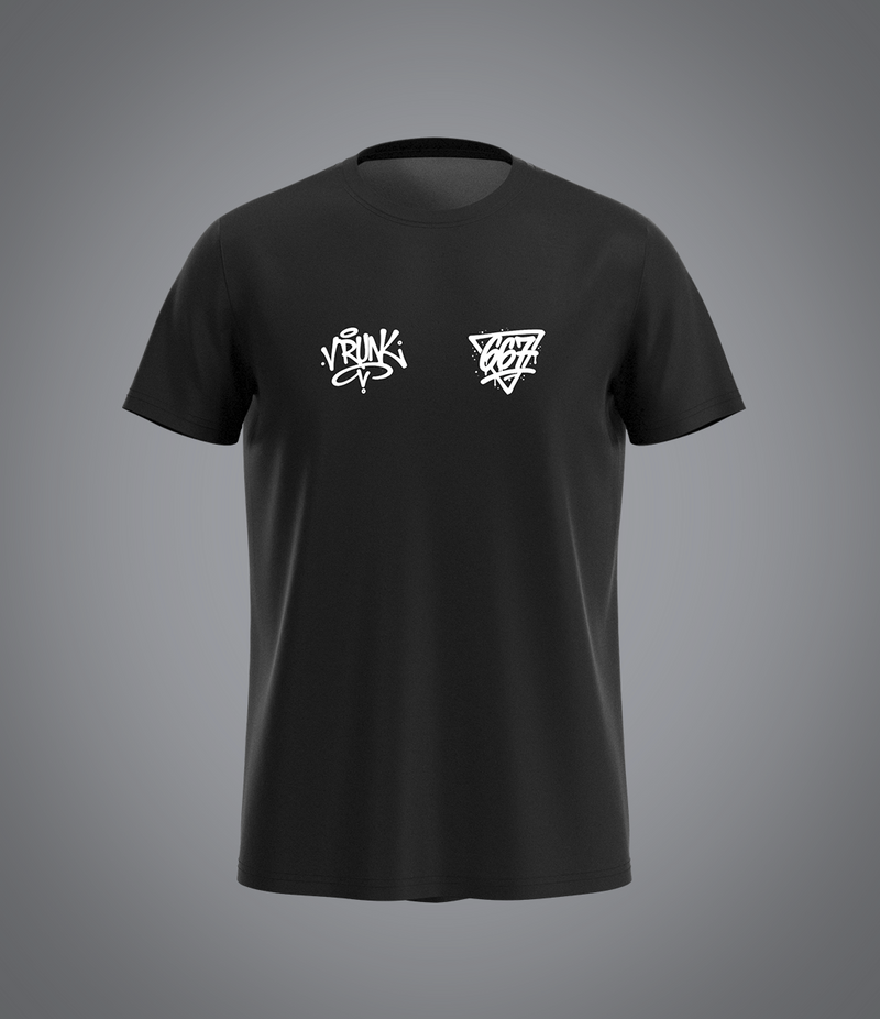 T-shirt noir VRUNK X 667