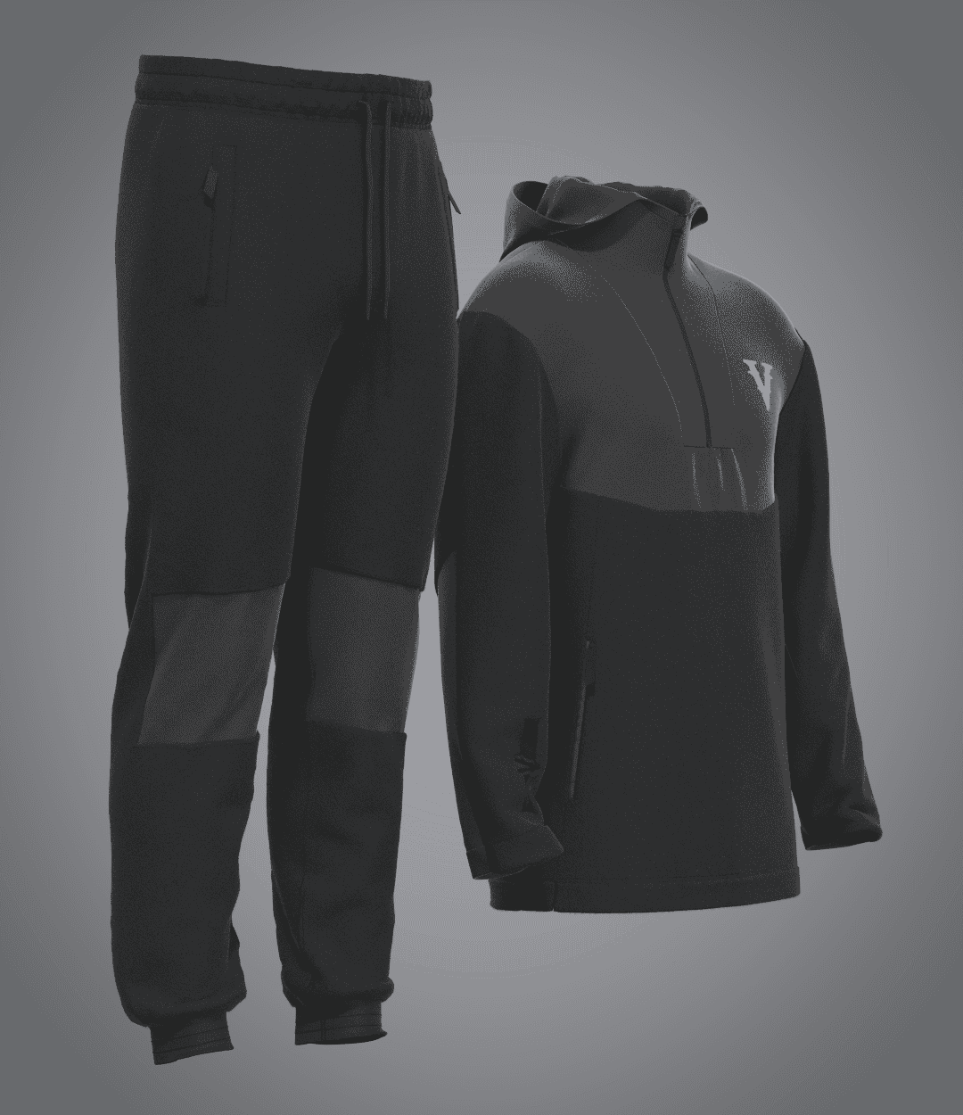 Survêtement Polaire 2.0 Full Black VRUNK