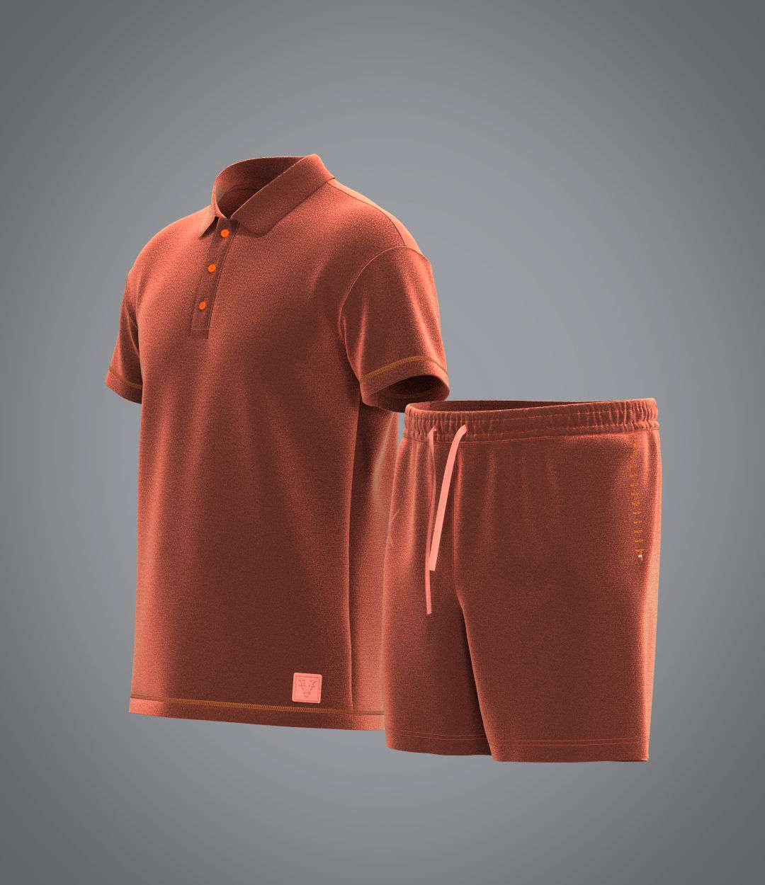 Ensemble Full Sponge Brick Red VRUNK