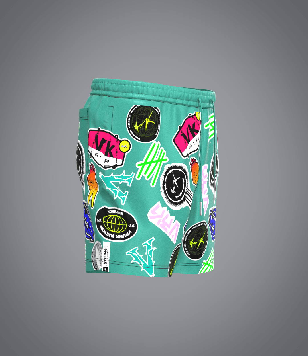 Short Stick The World Green VRUNK