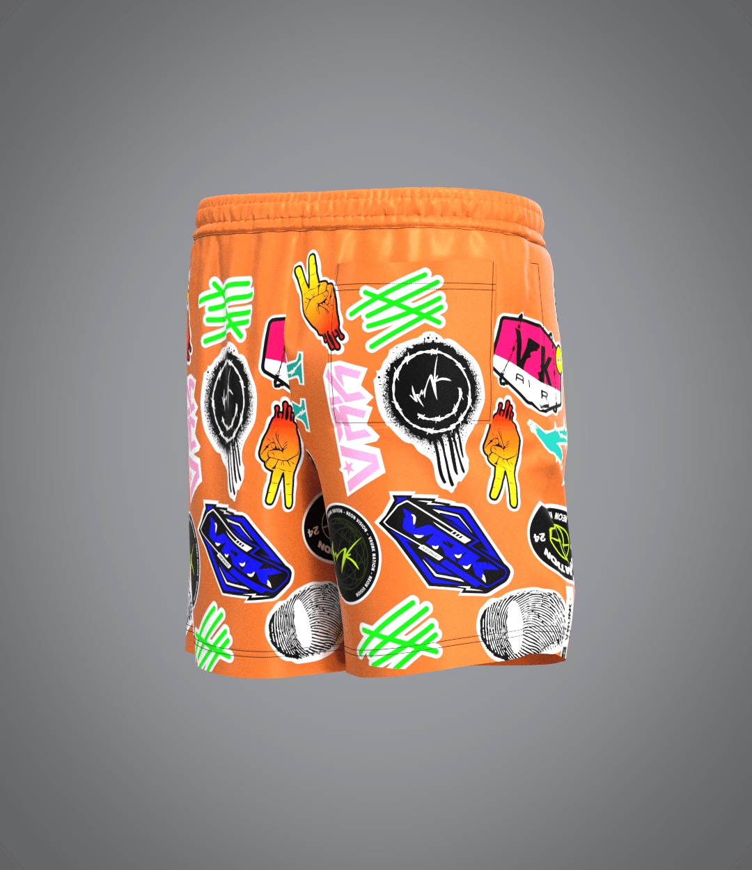 Short Stick The World Orange VRUNK