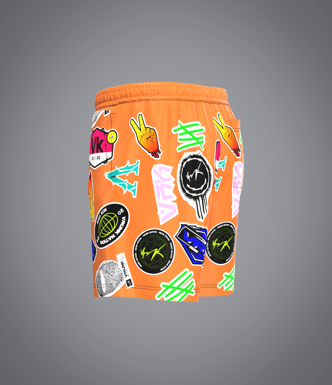 Short Stick The World Orange VRUNK