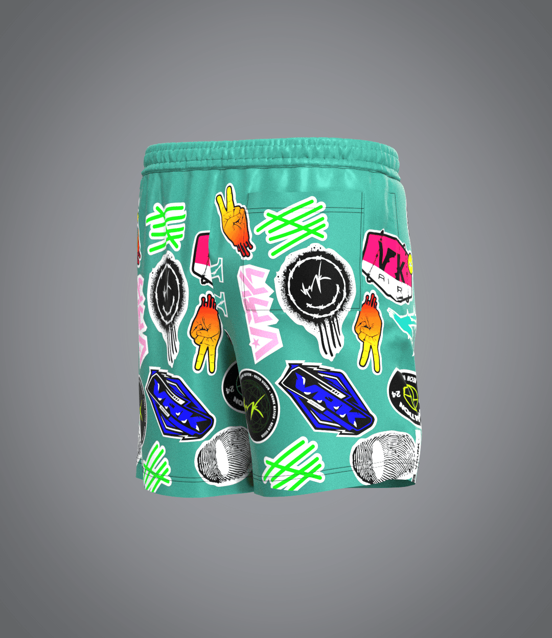 Short Stick The World Green VRUNK