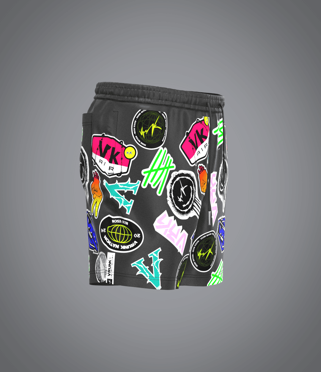 Short Stick The World Black VRUNK