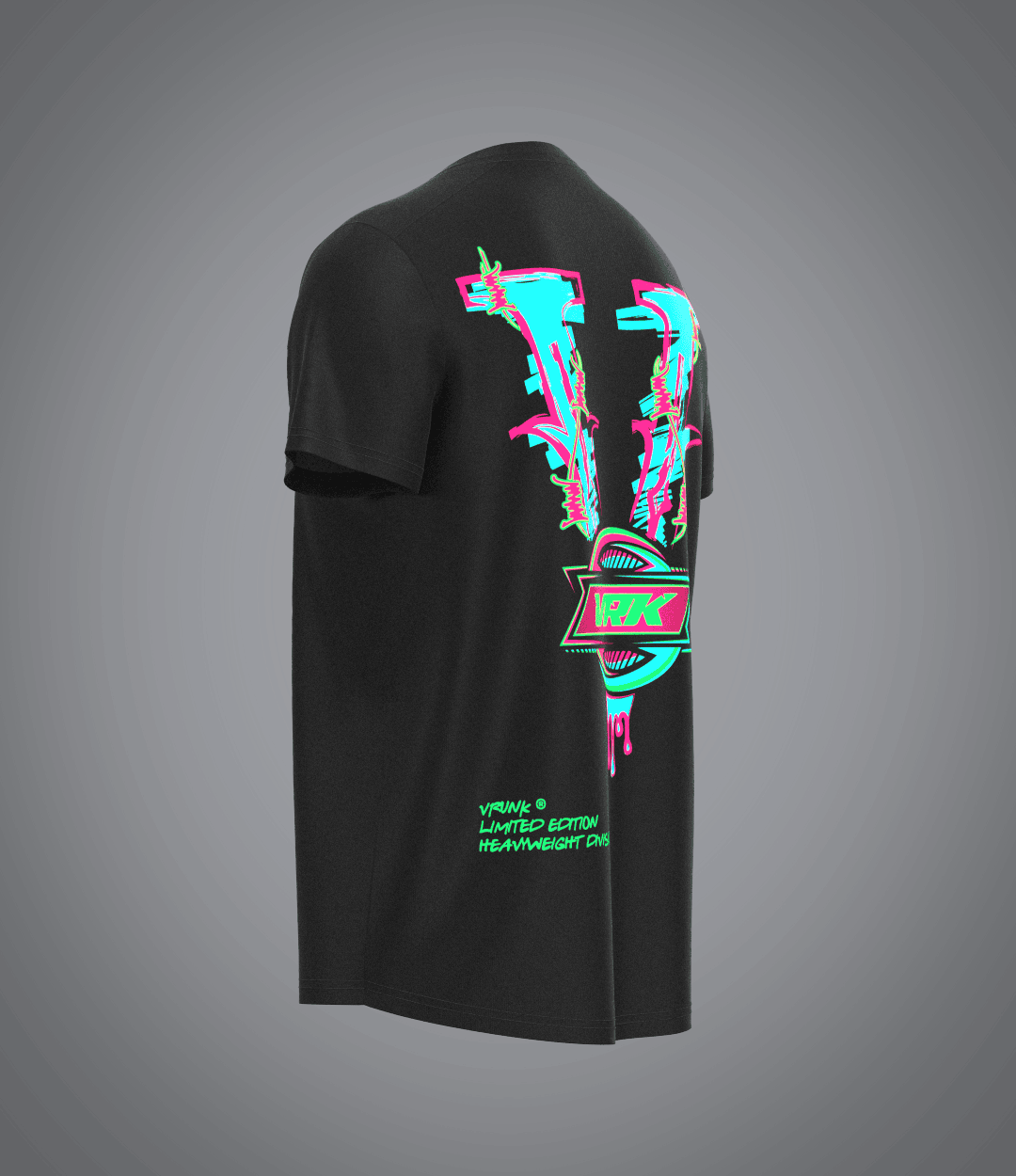 Tee shirt Turquoise Limitless VRUNK