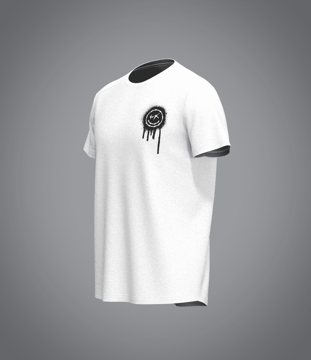 Tee-Shirt Stick The World Blanc VRUNK