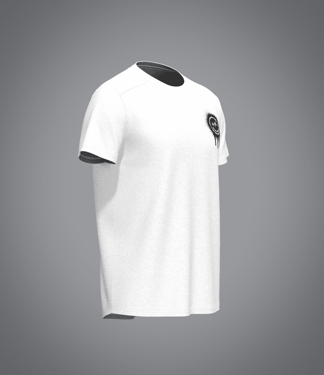 Tee-Shirt Stick The World Blanc VRUNK